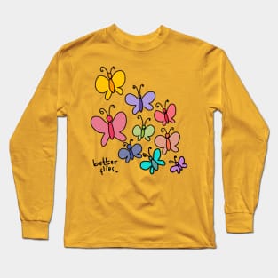 Butterflies Long Sleeve T-Shirt